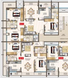 Project Image of 1039.0 - 1738.0 Sq.ft 2 BHK Apartment for buy in Redtree Raindrops