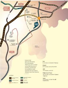 Project Image of 365.0 - 1450.0 Sq.ft 1 RK Apartment for buy in Radius Central Park