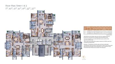 Project Image of 1996 Sq.ft 3.5 BHK Apartment / Flat for sale in East Kolkata Township for Rs. 39000000