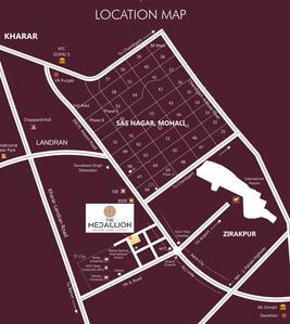 Project Image of 1550.0 - 2695.0 Sq.ft 3 BHK Apartment for buy in The Medallion