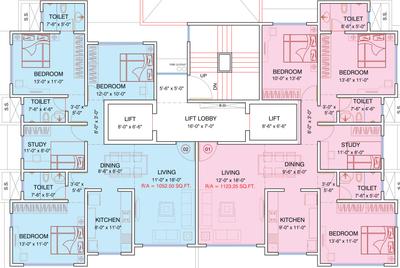 Project Image of 735.0 - 1123.0 Sq.ft 2 BHK Apartment for buy in Disha Sat Anupa CHS Phase 1