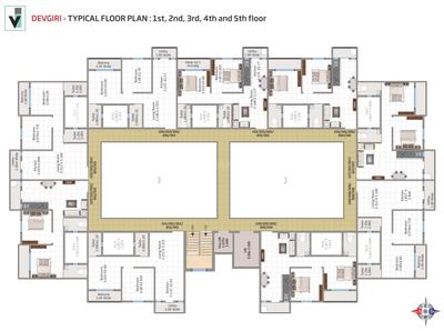 Project Image of 850.0 - 940.0 Sq.ft 2 BHK Apartment for buy in Kanchan Ganga ll