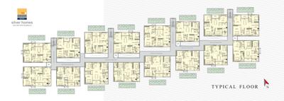 Project Image of 1543.0 - 1870.0 Sq.ft 3 BHK Apartment for buy in MVV Silver Homes
