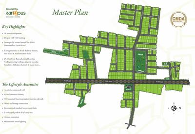 Project Image of 1000.0 - 4200.0 Sq.ft Residential Plot Plot for buy in OM Shakthy Kanopus C