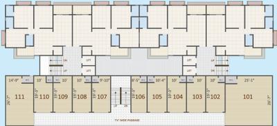 Project Image of 1791.0 - 2691.0 Sq.ft 2 BHK Apartment for buy in P And P Prarthna Exotica