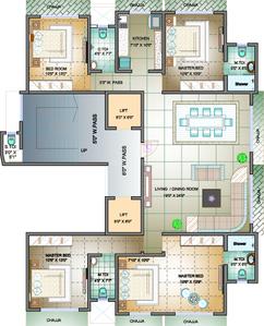 Project Image of 1800 Sq.ft 4 BHK Apartment / Flat for sale in Vile Parle West for Rs. 75000000