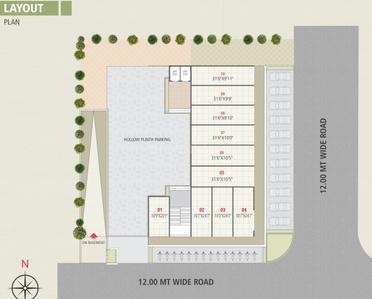 Project Image of 607.19 - 615.27 Sq.ft 2 BHK Apartment for buy in Jay Shagun Residency