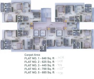 Project Image of 800 Sq.ft 2 BHK Apartment / Flat for sale in Goregaon West for Rs. 24000000
