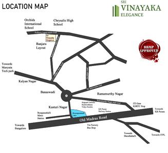 Project Image of 1700.0 - 1800.0 Sq.ft 3 BHK Apartment for buy in Sri Vinayaka Elegance