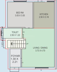 Project Image of 1165.0 - 1520.0 Sq.ft 2.5 BHK Villa for buy in The Helix Luxuria