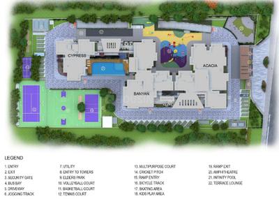 Project Image of 515.0 - 1208.0 Sq.ft 1 BHK Apartment for buy in Centreo