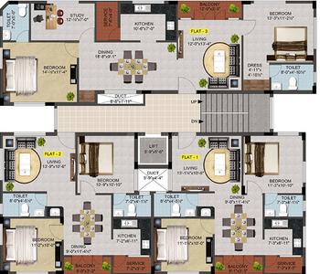 Project Image of 884.0 - 1313.0 Sq.ft 2 BHK Apartment for buy in Ridgewood Condos