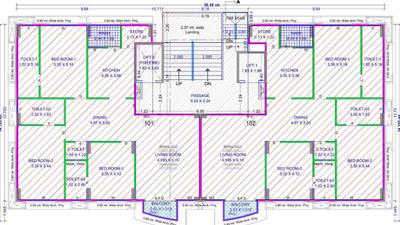 Project Image of 854.55 - 3214.02 Sq.ft 2 BHK Apartment for buy in Rajhans Creston