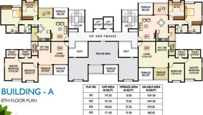 Project Image of 0.0 - 598.0 Sq.ft 2 BHK Apartment for buy in JD Splendour Greens Seetai Lake