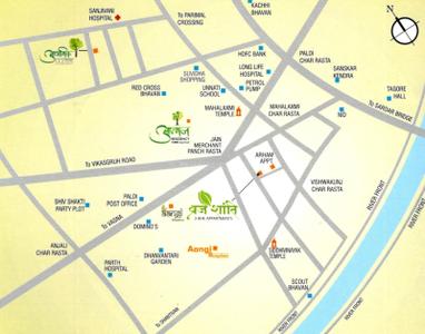 Project Image of 777.05 - 836.68 Sq.ft 3 BHK Apartment for buy in Newven Vrajshanti Appartment