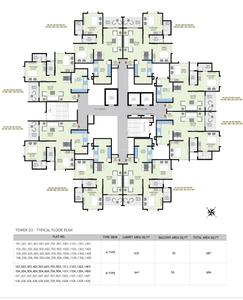 Project Image of 1247 Sq.ft 3 BHK Apartment / Flat for sale in Moshi for Rs. 7300000