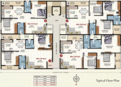 Project Image of 600.0 - 1320.0 Sq.ft 1 BHK Apartment for buy in Balaji Classic