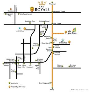 Project Image of 489.22 - 847.55 Sq.ft 2 BHK Apartment for buy in ARV Royale Phase II