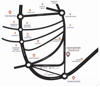 Project Image of 2800.0 - 2804.0 Sq.ft 4 BHK Villa for buy in Casagrand Hanford