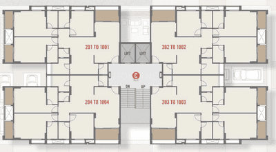 Project Image of 2320.0 - 3040.0 Sq.ft 3 BHK Apartment for buy in Pramukh Silver Stone