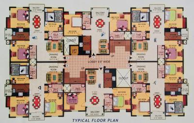 Project Image of 1317.0 - 1337.0 Sq.ft 3 BHK Apartment for buy in Prapti Estate Phase 1