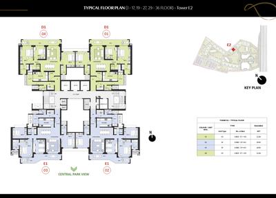 Project Image of 1301.0 - 2910.0 Sq.ft 2 BHK Apartment for buy in Oakwood At The Prestige City
