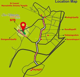 Project Image of 1349.9 - 2700.0 Sq.ft Residential Plot Plot for buy in Sai Nikhitha Temple Town