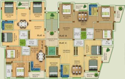 Project Image of 840.0 - 1350.0 Sq.ft 2 BHK Apartment for buy in Mangalmurti Residency