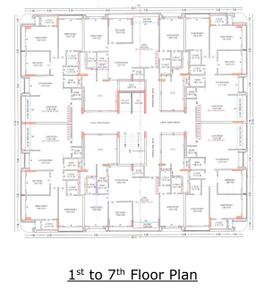 Project Image of 873.71 - 881.78 Sq.ft 3 BHK Apartment for buy in Vyom Shreepad Erica