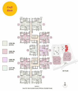 Project Image of 1174.0 - 1793.0 Sq.ft 2 BHK Apartment for buy in Brigade Citadel Phase 2