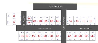 Project Image of 800.0 - 1300.0 Sq.ft Residential Plot Plot for buy in Hi Tech Raj Homes