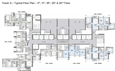 Project Image of 610.0 - 1312.0 Sq.ft 2 BHK Apartment for buy in L And T Rejuve 360 Tower A