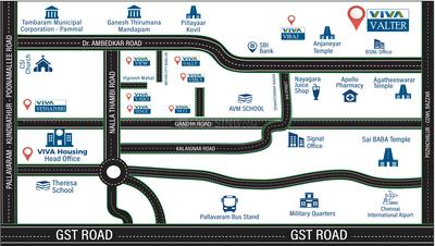 Project Image of 780.0 - 1285.0 Sq.ft 2 BHK Apartment for buy in Viva Valter
