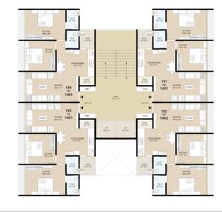 Project Image of 611.07 - 1368.0 Sq.ft 2 BHK Apartment for buy in Maxima