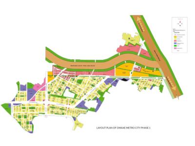 Project Image of 1614.59 - 5381.96 Sq.ft Residential Plot Plot for buy in Omaxe Metro City P 8 A