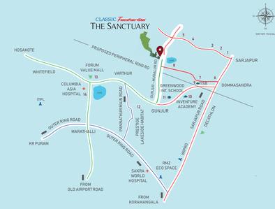 Project Image of 1200.0 - 1800.0 Sq.ft Residential Plot Plot for buy in Classic The Sanctuary Phase II