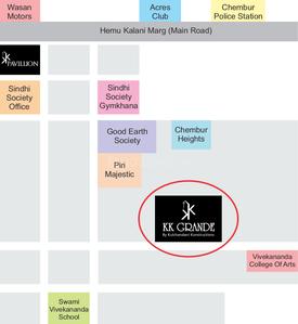 Project Image of 985.0 - 1496.0 Sq.ft 3 BHK Apartment for buy in KK Realty Grande