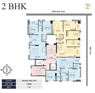Project Image of 715.0 - 1690.0 Sq.ft 2 BHK Apartment for buy in Ashwamedh Pashupati
