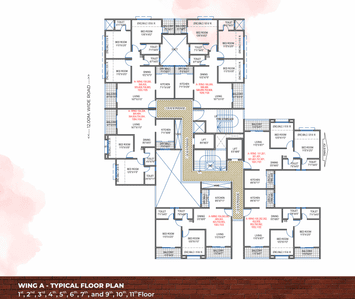 Project Image of 710.96 - 929.57 Sq.ft 2 BHK Apartment for buy in Govind Shree Ganesh Gracia