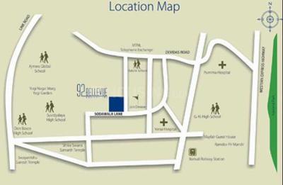 Project Image of 1064.0 - 2363.0 Sq.ft 3 BHK Apartment for buy in NRS 92 Bellevue