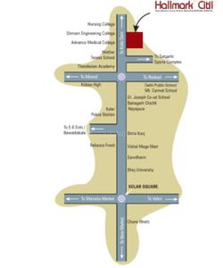 Project Image of 785.0 - 1075.0 Sq.ft 2 BHK Apartment for buy in IBD Hallmark City Phase I