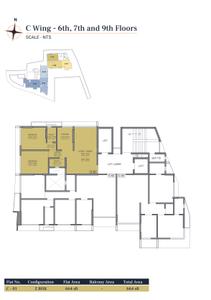 Project Image of 270.0 - 1135.0 Sq.ft 1 RK Apartment for buy in Suparshwa Trinity