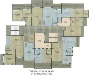 Project Image of 212.26 - 328.95 Sq.ft 1 RK Apartment for buy in Om Shiv Vatika A Wings