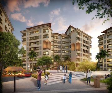 Project Image of 320.0 - 502.0 Sq.ft 1 RK Apartment for buy in Mirador Prangan Phase 1