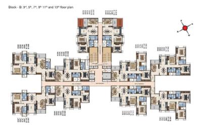 Project Image of 1126.0 - 1791.0 Sq.ft 2 BHK Apartment for buy in Casagrand Northern Star