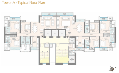 Project Image of 1455.0 - 2722.0 Sq.ft 3 BHK Apartment for buy in Sheth Avalon Phase 2