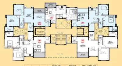 Project Image of 0.0 - 1152.71 Sq.ft 3 BHK Apartment for buy in Signet Yogeshwar Coop Housing Society Ltd
