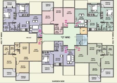 Project Image of 598.0 - 1034.0 Sq.ft 1 BHK Apartment for buy in Nisarg Hardik Phase 2