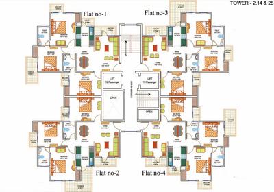 Project Image of 880.0 - 2065.0 Sq.ft 2 BHK Apartment for buy in La Residentia