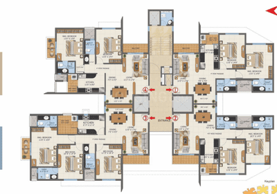 Project Image of 970.0 - 3524.0 Sq.ft 1 BHK Apartment for buy in Nagpur Integrated First City Project